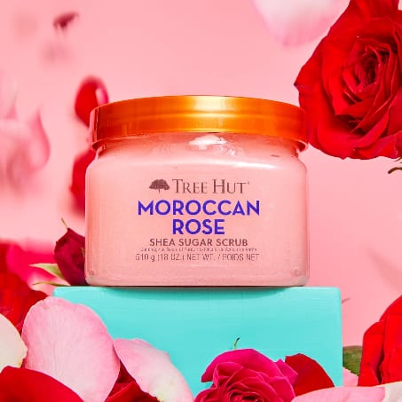 Tree Hut Moroccan Rose Shea Sugar Scrub – Image 3