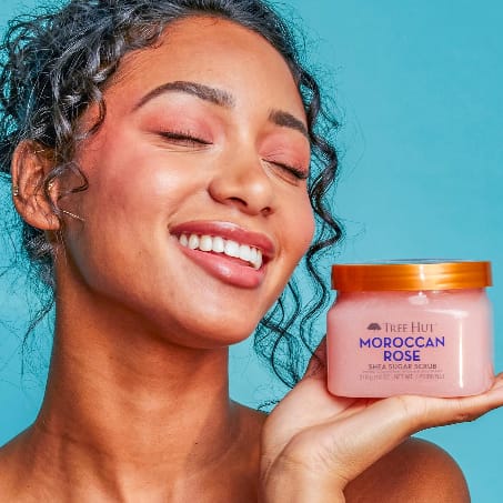 Tree Hut Moroccan Rose Shea Sugar Scrub – Image 4