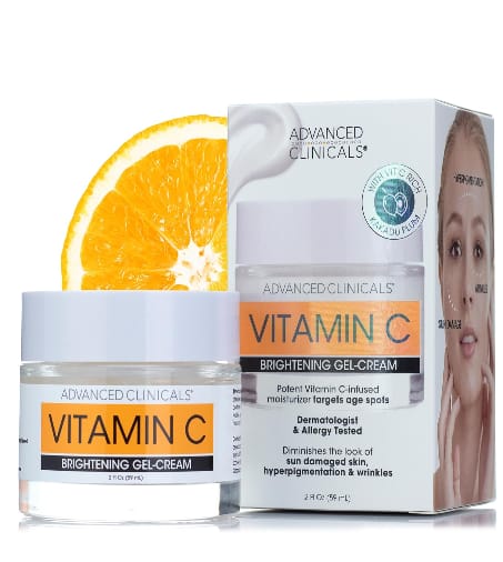 Advanced Clinicals Vitamin C Brightening Gel-Cream – Image 3