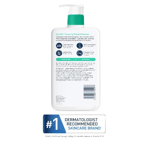 Cerave Foaming Facial Cleanser – Image 4