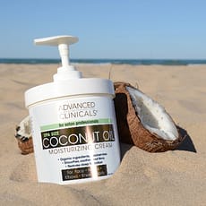 Alternative view of Advanced Clinicals Coconut Oil Cream - Hydratation Intense