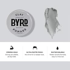 Alternative view of Byrd Hair Clay Pomade