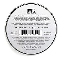 Alternative view of BYRD Matte Pomade - Medium Hold & Low Sheen