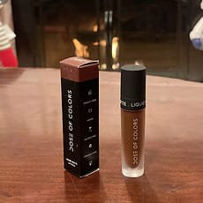 Alternative view of Dose of Colors Liquid Matte Lipstick - Chocolate Wasted